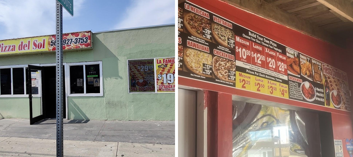 La Pizza Del Sol