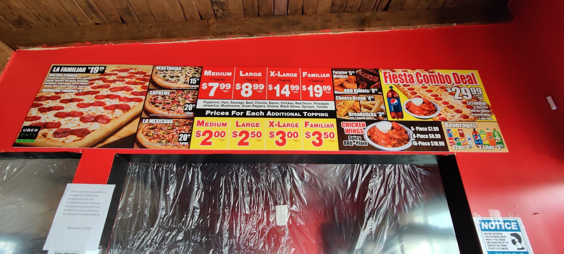 La Pizza Del Sol