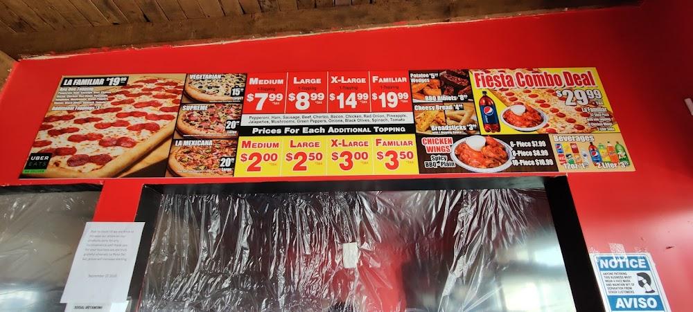 La Pizza Del Sol Large Hawaiian